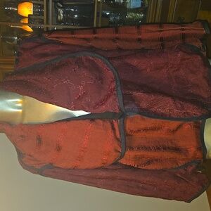 1980's Miko Francisco Vintage Designer Silk Jacket